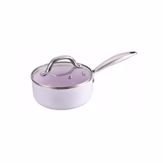 Conjunto de panelas de alumínio por indução antiaderente de pouco peso com peças de panelas