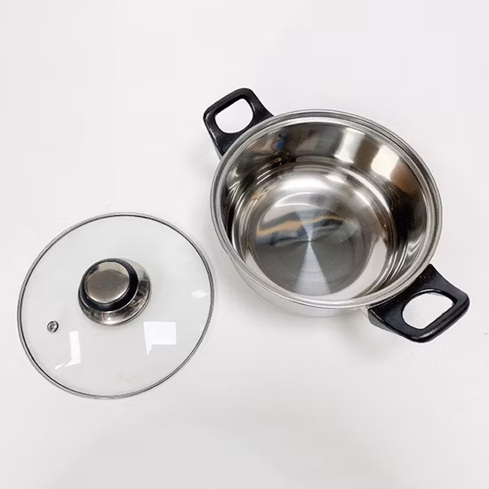 12 peças antiaderente panela frigideira conjunto de panelas de aço inoxidável